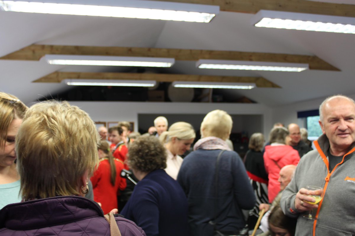 Thank you to everyone for coming along yesterday to celebrate the opening of our new bandroom with us. We did it!!