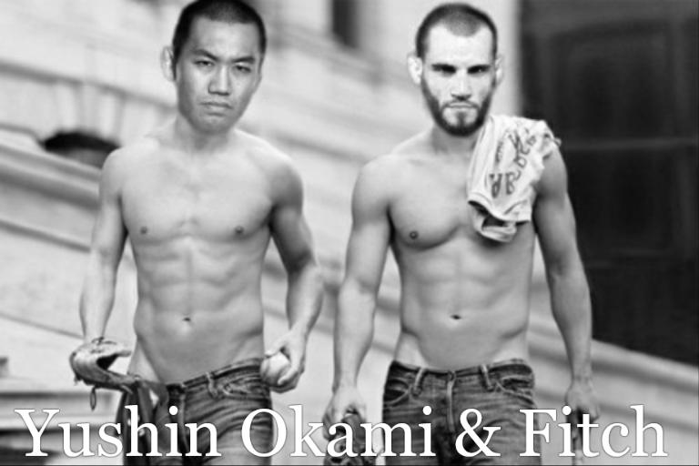 Who needs Ronda, Conor, and Reebok when you've got Yushin Okami & Fitch? #WSOF24 @MMARoasted