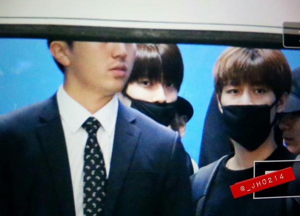 151019 SMROOKIES SHOW, SMROOKIES's Taeil & Jaehyun spotted at COEX while wore a black mask >>_____<<♡