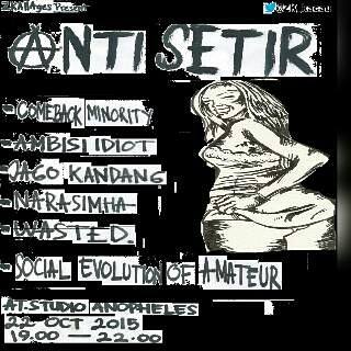 jangan lupa hari kamis kita bakalan berugal"an ria lagi di ANTI SETIR!!  see you