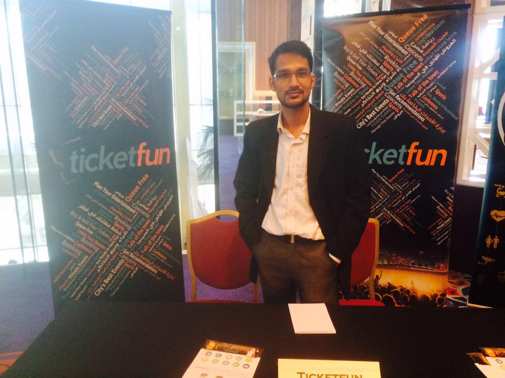 QatarECommerce's tweet image. Meet @akhilkris from @ticketfun - an event ticketing platform for #qatar #QatarEcommerceForum @DIC_Startups