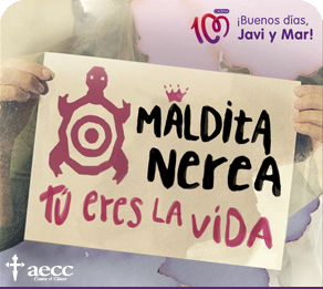 JaviYMar's tweet photo. Precioso el vídeo de @MalditaNerea en el #DiaContraelCancerdeMama
@aecc_es 
#TúEresLaVida
https://t.co/oNXmpKaepQ http://t.co/vJhaa3ixlM