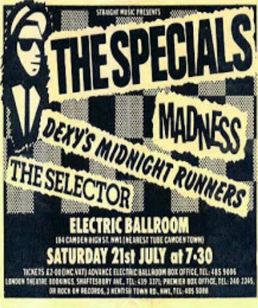 Well...36 years ago...the greatest tour on earth started. The 2Tone Tour. 36 years...