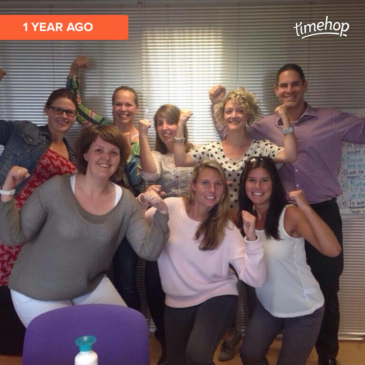 MariaEdwards81's tweet photo. Can't believe this was a year ago #TeamMEND @HelloHealthyYou @drpaulsacher http://t.co/jta7Ug6cyp