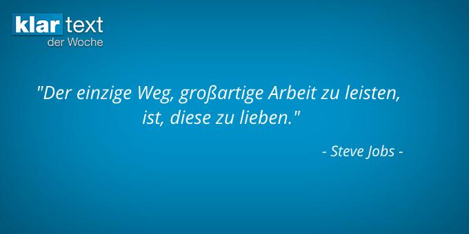 #Motivation für #Gründer und #Unternehmer zum Wochenstart! Jetzt wöchentlich in unserem "klartext der Woche"!