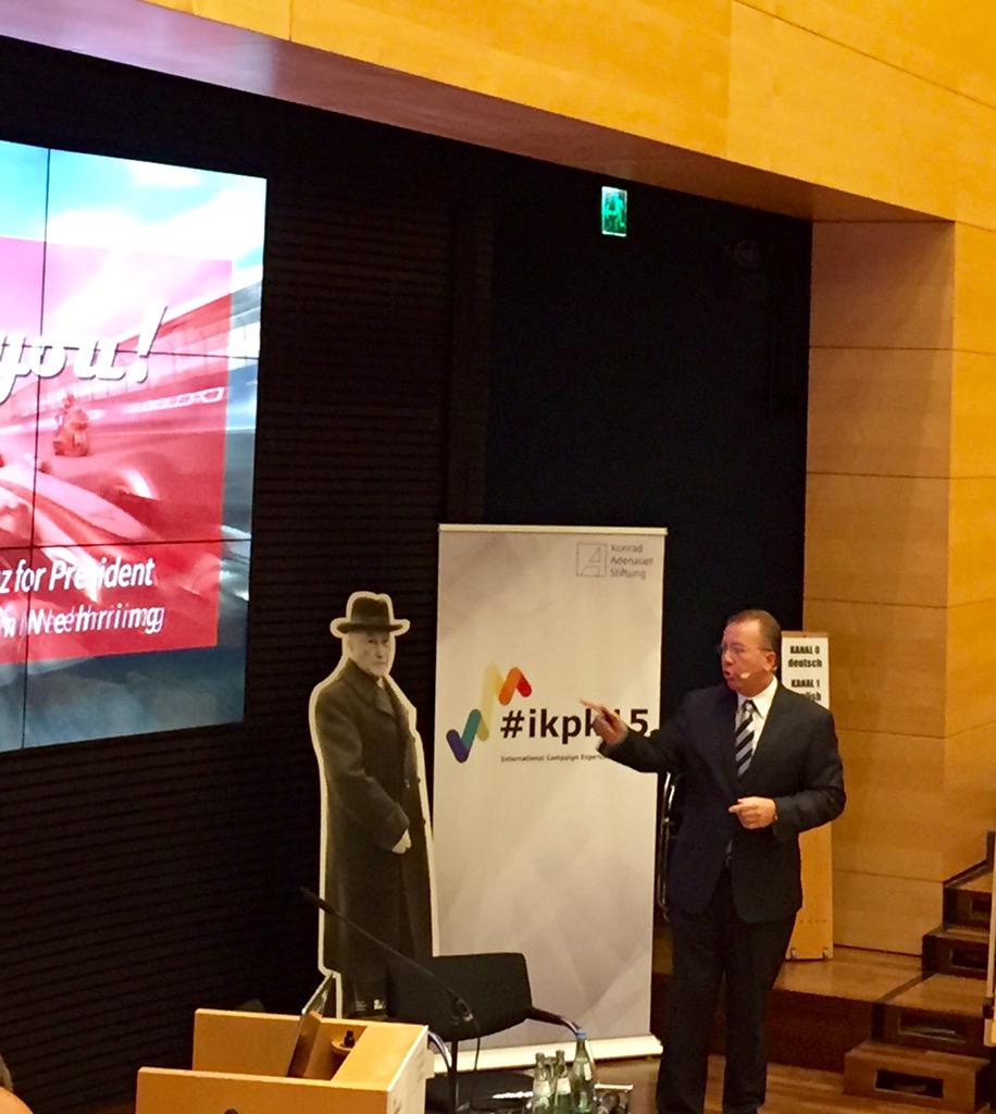 uteein's tweet image. .@RonNehring beginnt am 2.Tag #ikpk15 #Berlin @KASonline @TeamNehring