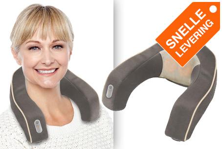 Ontspannend massagekussen voor nek en schouders. van € 59,90 voor € 24,90 58% korting! ow.ly/Tz6OI