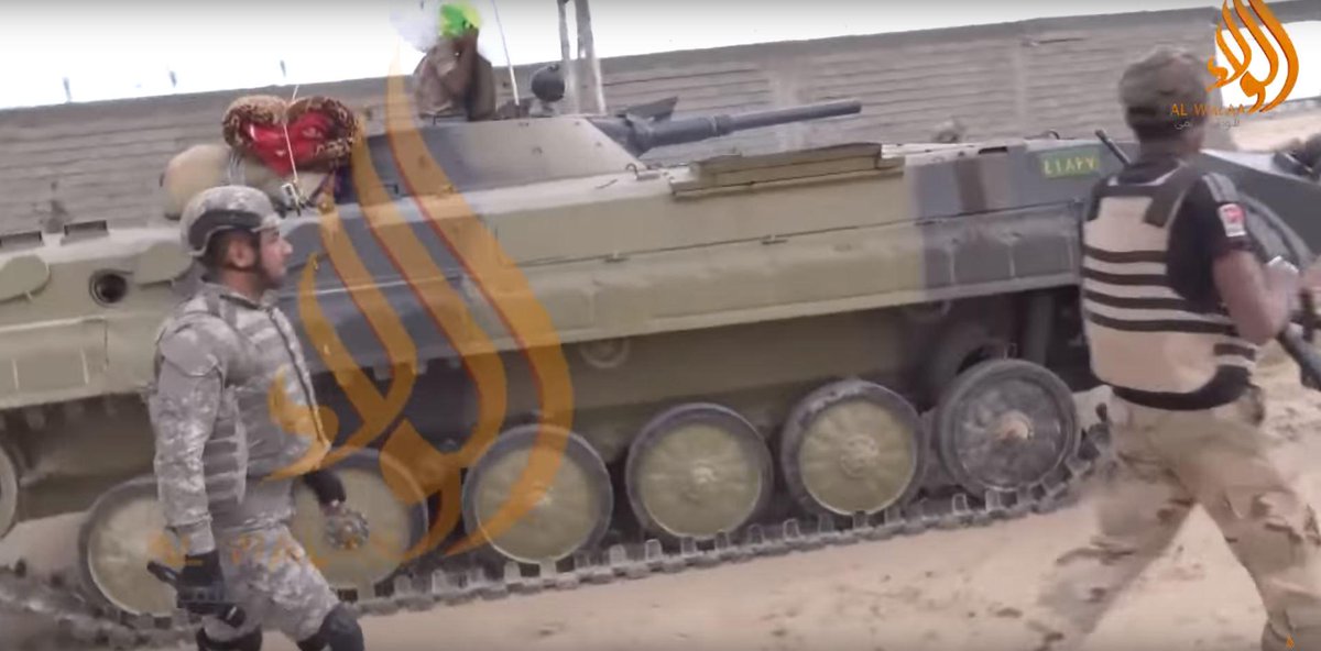 مدرعات BMP-1 ايرانيه في العراق  CRqrkb6UcAEuYFe