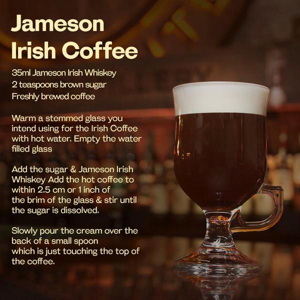 Uzivatel Jameson Whiskey Na Twitteru Alexistarlight Add Some Cream Sugar You Ll Get An Irish Coffee Here S How It S Done If You Fancy Giving It A Go Http T Co Ba8hpxxnvj