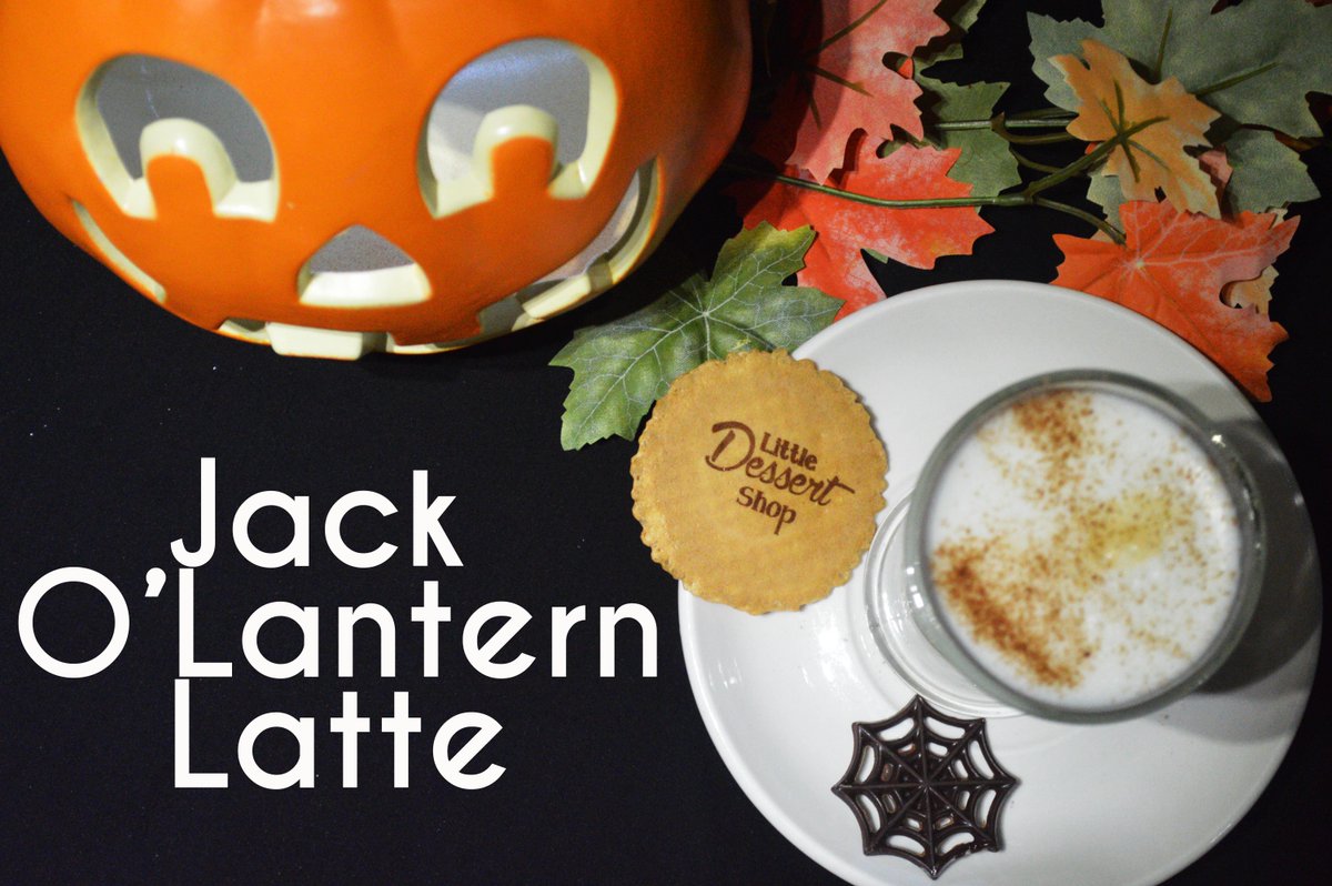 LittleDessertSh's tweet image. #HalloweenMenu #ScaryCreations #LimitedEdition #LittleDessertShopExperience #PumpkinJackLatte #TasteAmazing #HotDrink