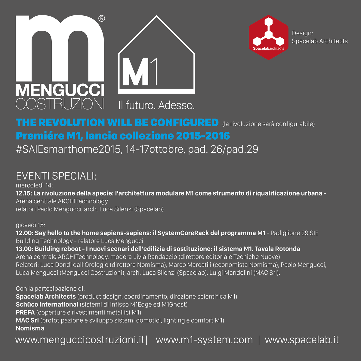 M1-System, la nostra Casa di Nuova Generazione, è stato scelto dal TG5 per raccontare la vera innovazione di SAIE#15