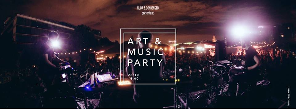 Ce soir <a href="/NUBA_Paris/">NÜBA PARIS</a> pour la Art &amp; Music party retrouvez @Anjasugar pour la musique et Adrien Bonnerot pour l'art :