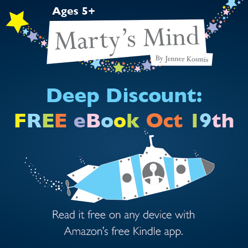 @oliver_dop Hey, my book Marty’s Mind is free today October 19th. Ages 5+. Please share - amzn.to/1NQ9QiW