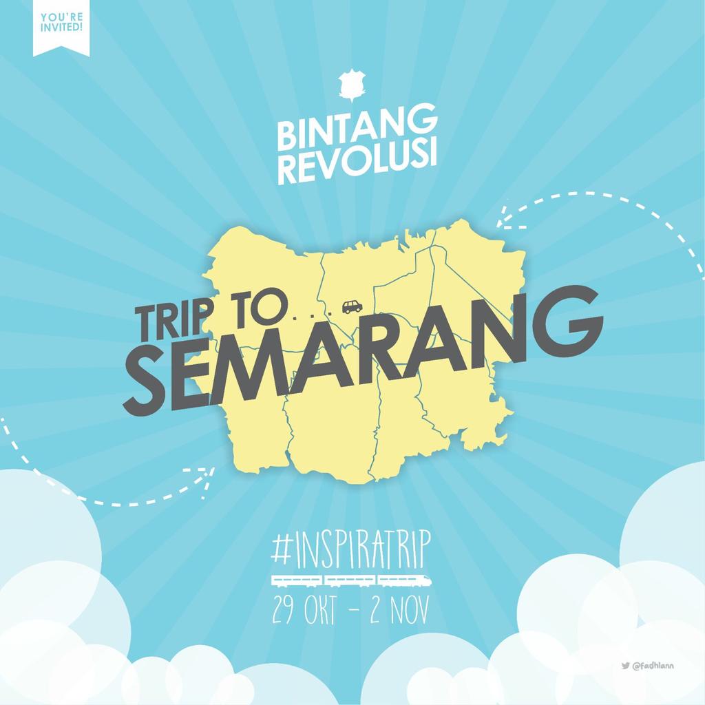 Coming soon ! Bintang Revolusi Goes to Semarang for #InspiraTrip.