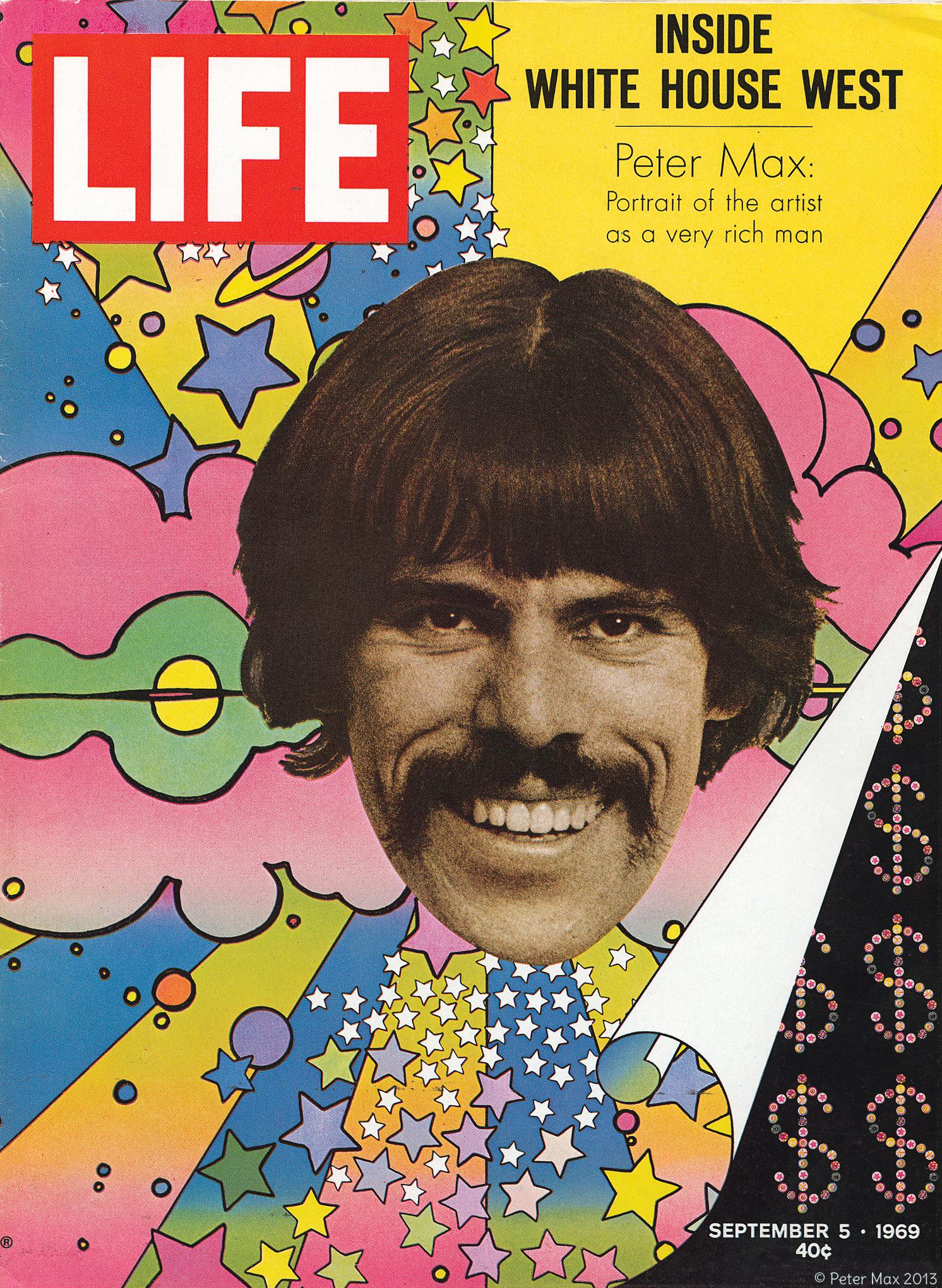 Happy Birthday to Peter Max, pop artist of our times, whose explosive work will forever evoke the 60s flower child. 