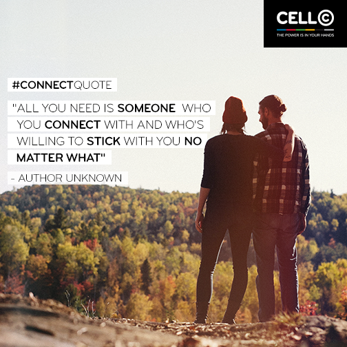 CellC's tweet photo. We couldn’t agree more. #ConnectQuote http://t.co/7vEv5ccKzZ