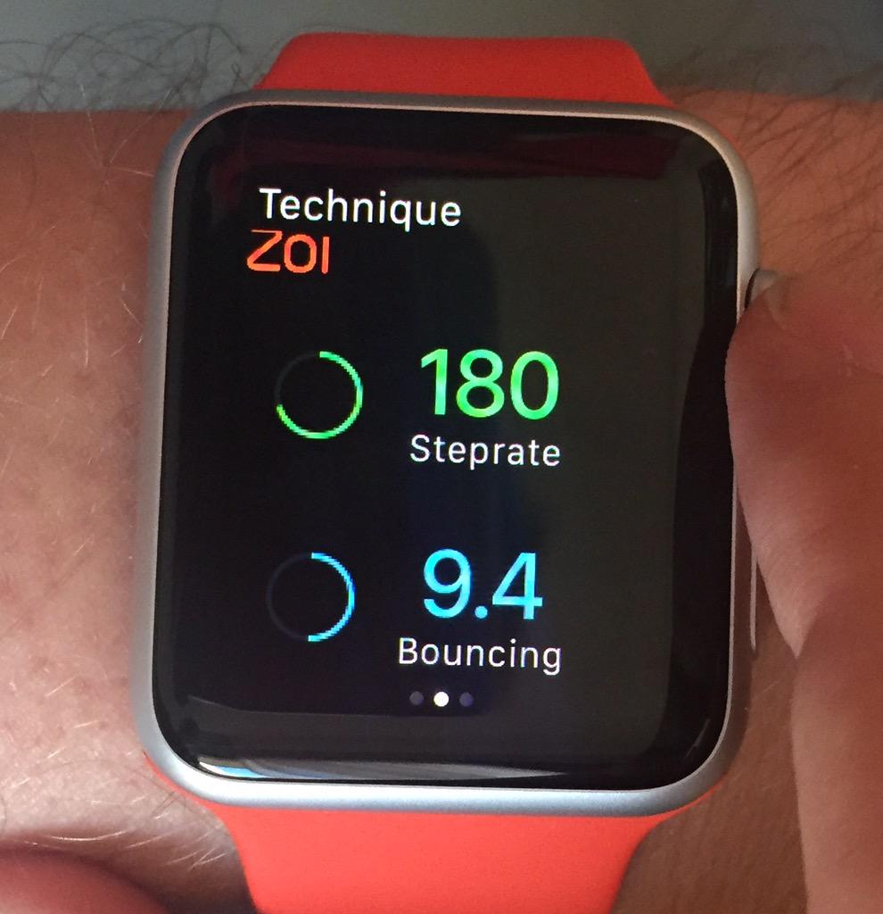 running coach apple watch