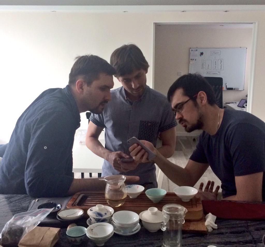 ungertdesign's tweet image. USpace's real-time locations of our team at a tea meeting. Huge update is coming this week. #TeaTableProject