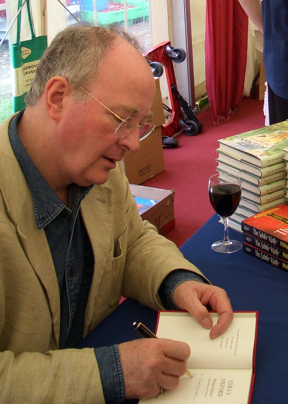 Happy birthday Philip Pullman! English author  