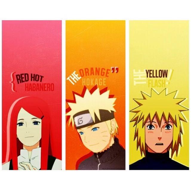 Uzumaki☀ on "Red Hot Habanero 🔥 The Orange Hokage ☀ Yellow Flash ⚡ FAMILY GOALS! 💗 #Uzumaki #bolt Twitter