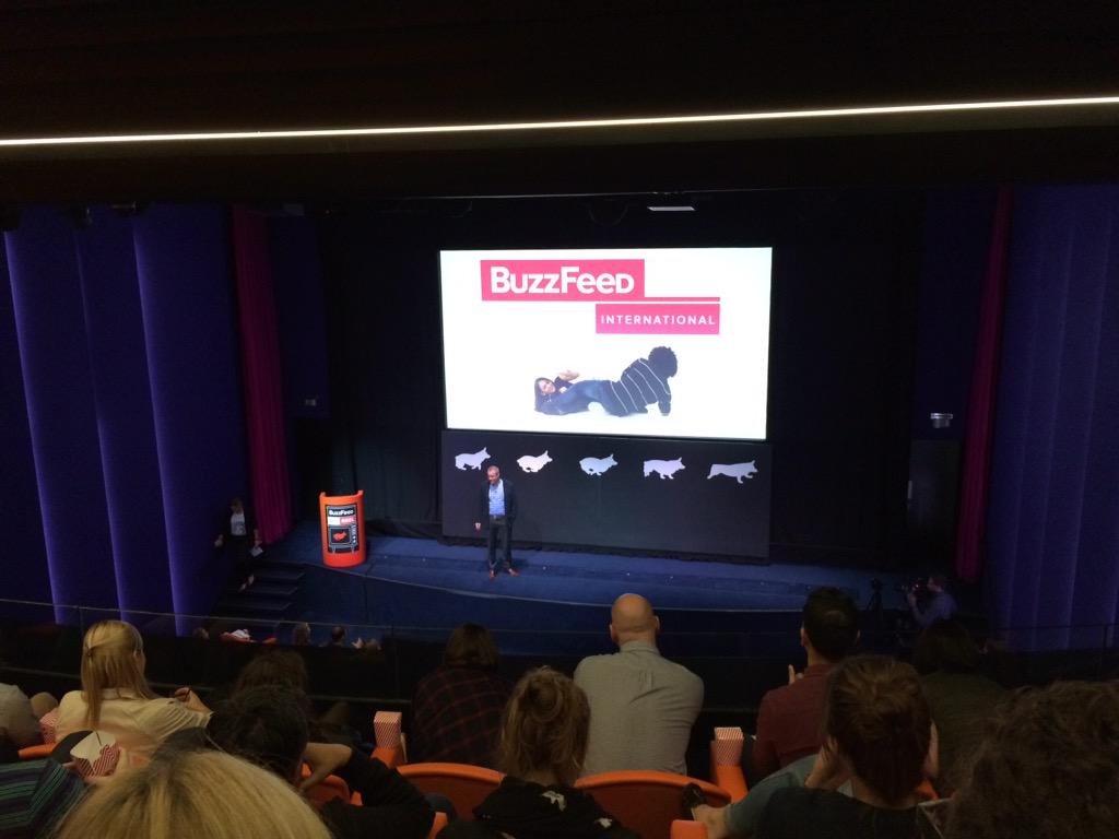 SimoneAtRocket's tweet image. Listening to Ze Frank, VP of Buzzfeed Video @ Digital Upfronts @BuzzFeedUK