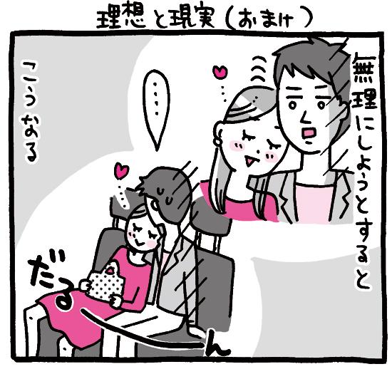 OLマンガ『しくじりヤマコ』 
第93話「理想と現実」おまけ
#1コマ漫画 