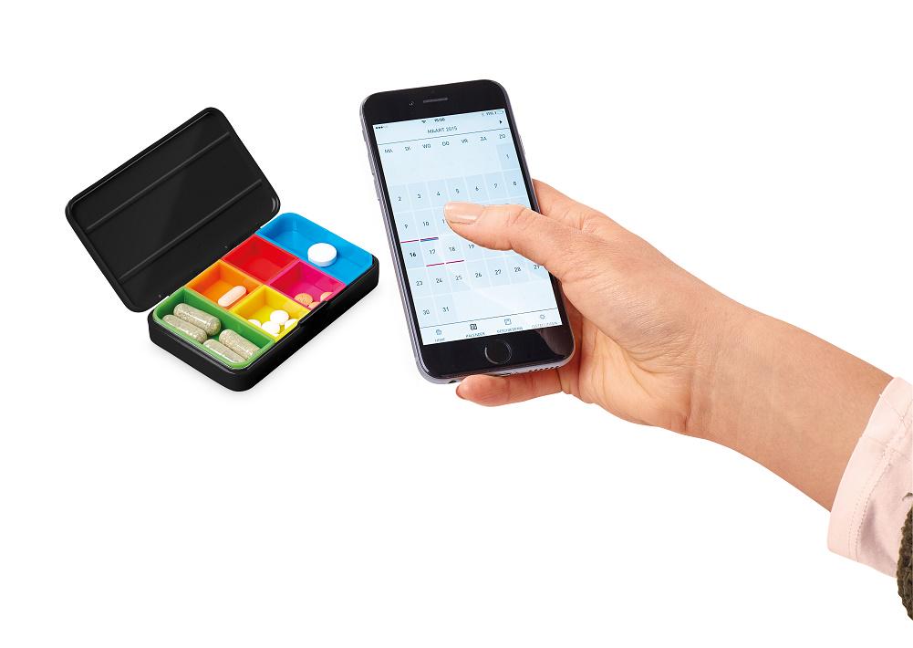 NIEUW: Pillendoos met innovatieve App hulpmiddelwereld.nl/smart-pill-box #Vitility #Pillendoos #Hulpmiddelen