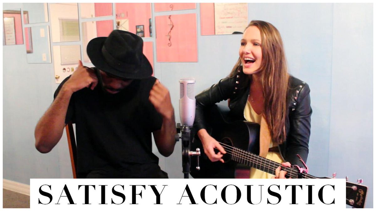 Check out me and @sothekid new Acoustic cover of Satisfy bit.ly/SatisfyAcoustic #SoItEnds