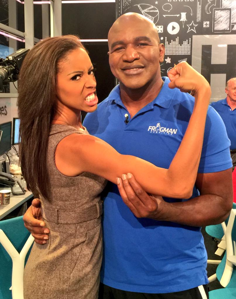 Happy Birthday to 5-Time Heavyweight Champion Evander He knows tough when he sees it. 