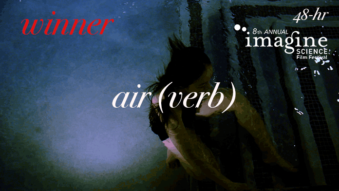 sciencenewwave's tweet photo. 48hr #isff2015 winners announced! air (verb) takes 1st prize + mention Empty Space https://t.co/jSjmuJZUmX @SciEntEx https://t.co/4TQARIr5jX