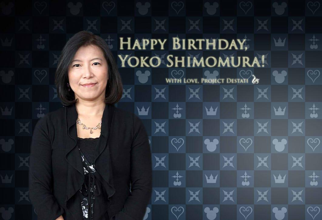 Wishing a happy birthday to from all of us!! Thank you for your beautiful music!  