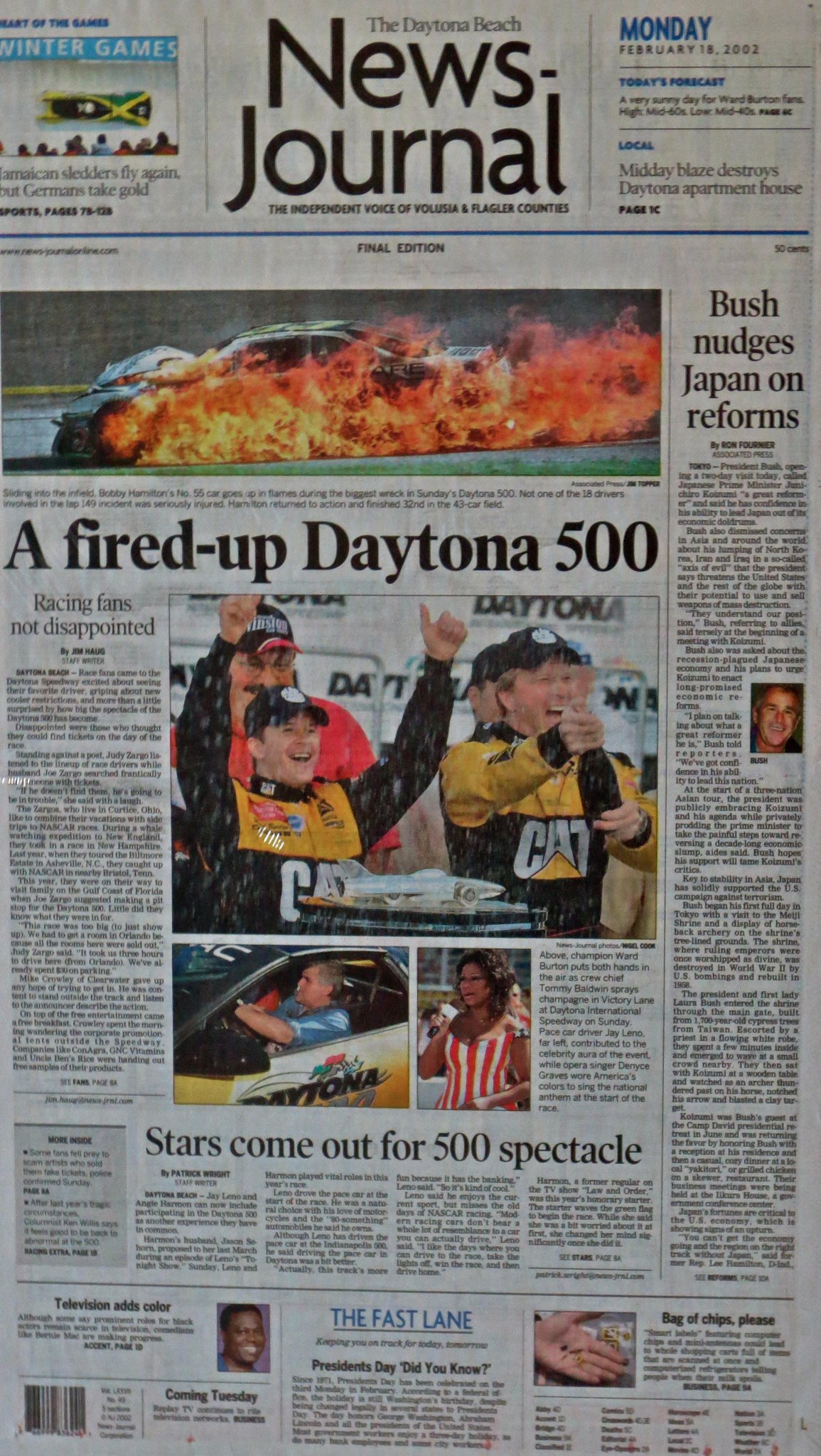 Happy 60th Birthday Ward Burton & I are \"fired-up\" for the big celebration & all the candles on the cake! 