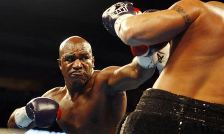 Happy 53rd birthday, Evander Holyfield . Where would you rank him among all-time champs. 