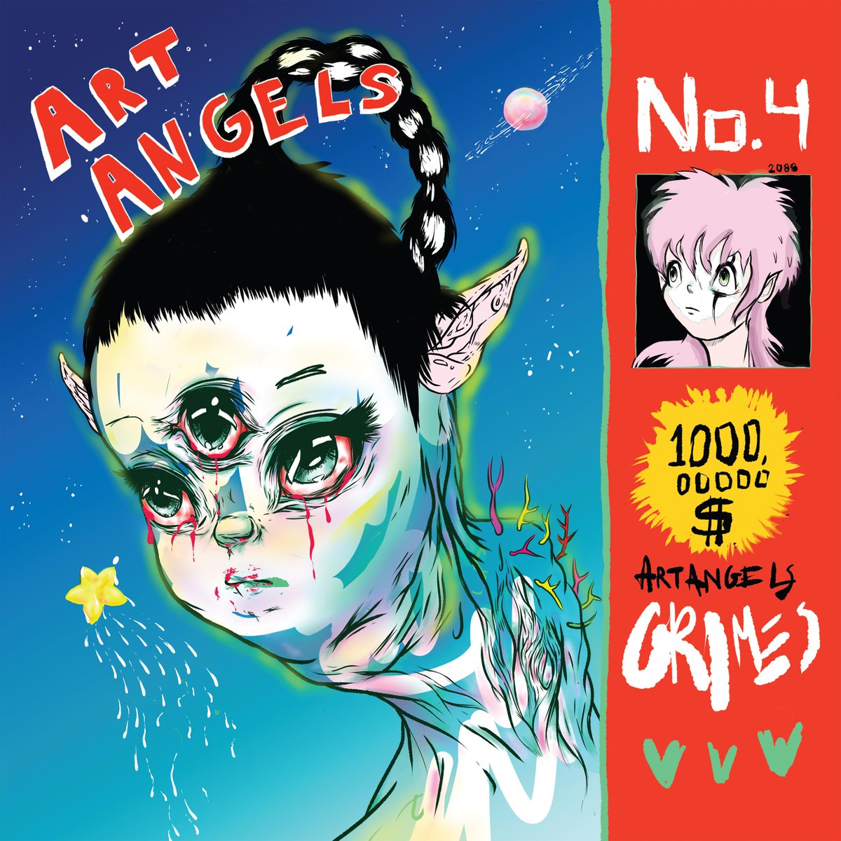 Grimes >> álbum "Art Angels" CRsEmWxUYAAob4j