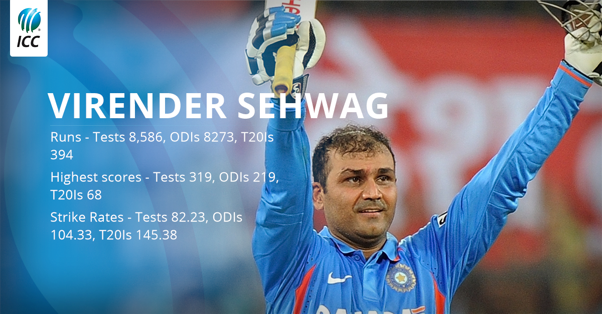 Happy Birthday to one of the game\s great entertainers,
\"Virender Sehwag\"
 