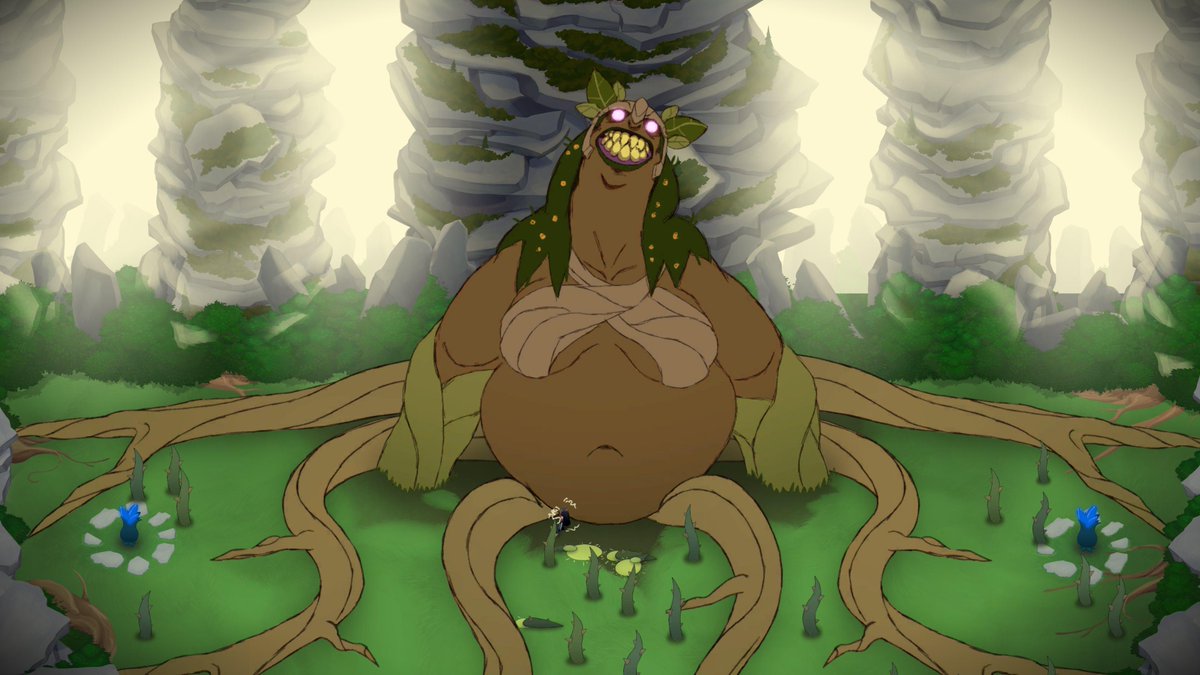 JotunGame's tweet image. Jera, the Unmerciful Nature Jotun is the Jotun of the Week! Jotun is on Steam: bit.ly/1QOZsGq #indiedev
