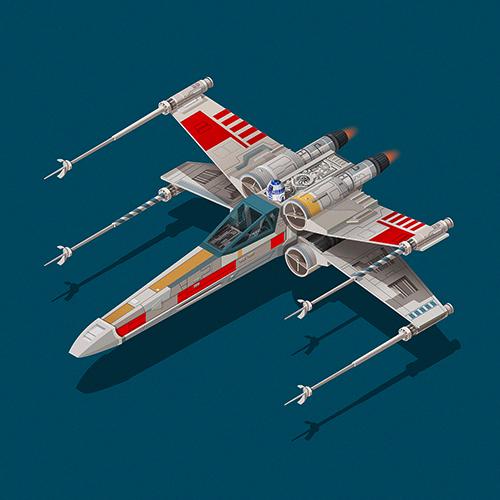 OllyGibbs's tweet photo. A #starwars vehicle illustration series I'm working on feat. Rey's speeder and the Luggabeast! M Falcon is next... http://t.co/GSj3o9bHGo