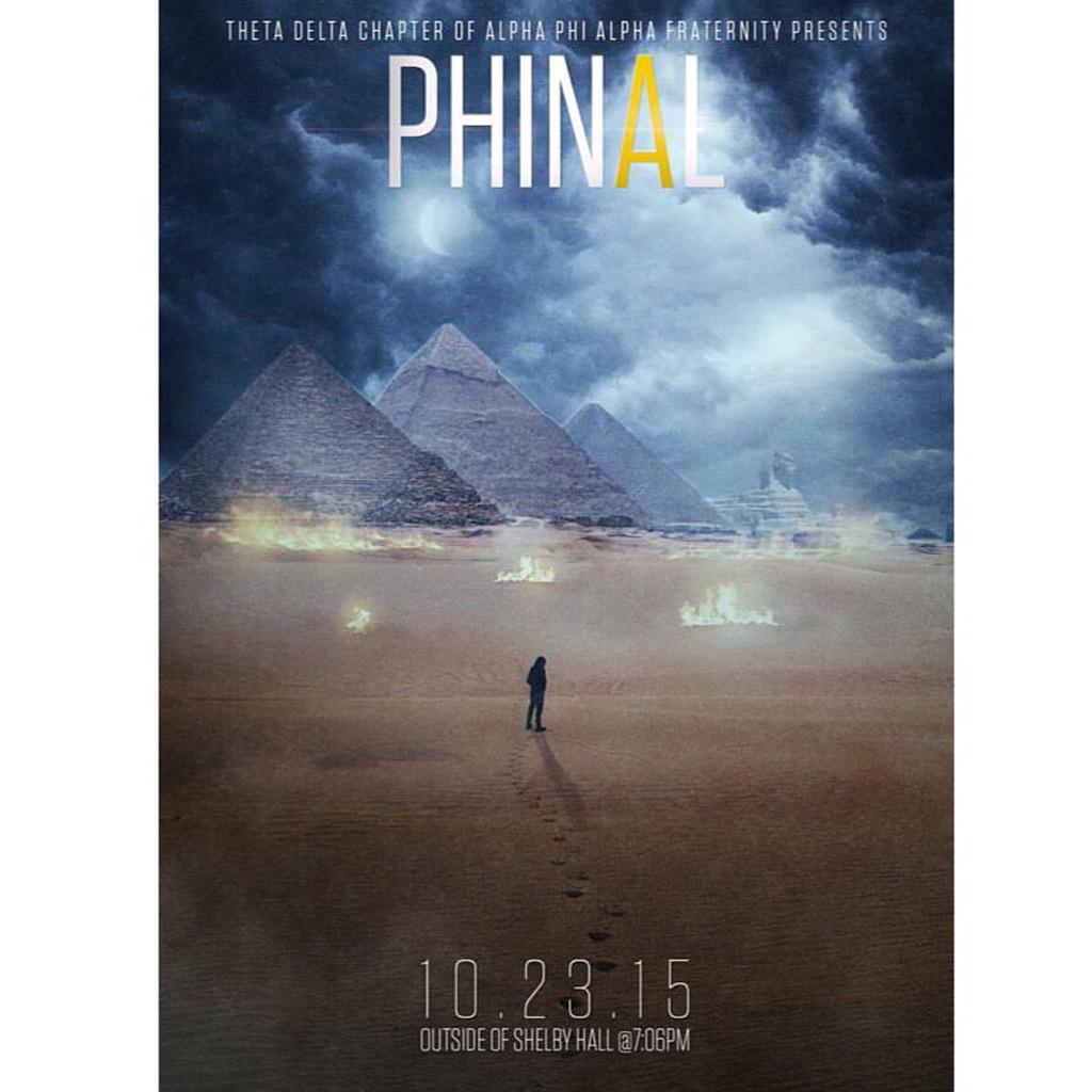 ohniqniq's tweet photo. The🚂IsComing #PhinalCountdown 10.23.15 OUTSIDE SHELBY HALL 7:06Pm BE THERE 😈🐒 #ThetaDeltaAlphas @thetadelta_alphas http://t.co/Kw75vxY7nj