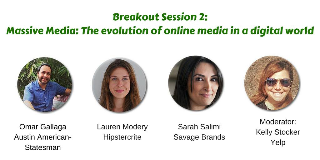WomenCommAustin's tweet image. Here is the speaker lineup for breakout session 2 at #GetSmart15 on Nov. 6. Register at getsmartaustin.com