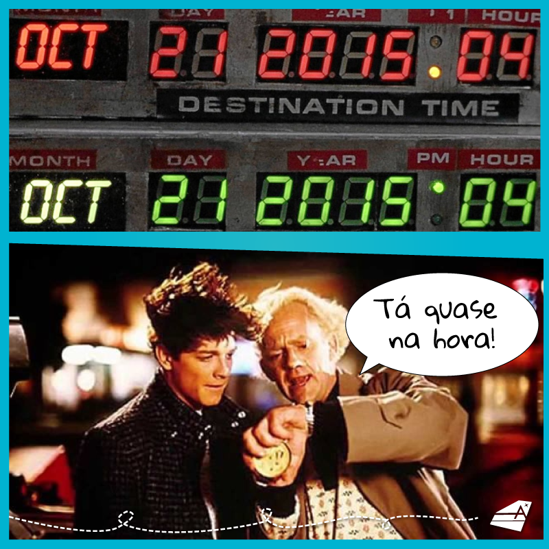 Tá quase, hein #BackToTheFuture