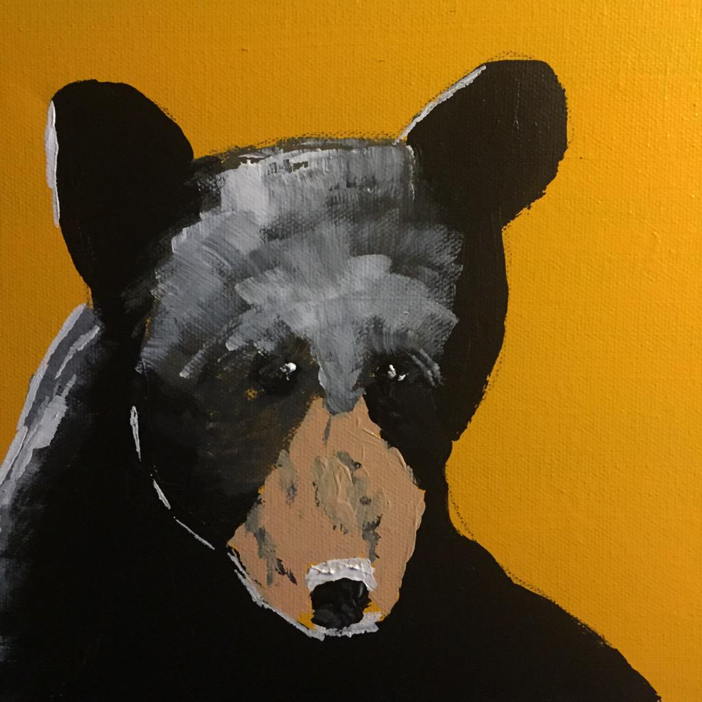 Big Ears, the better to Hear. #Bears #art #EveryoneShouldOwnArt