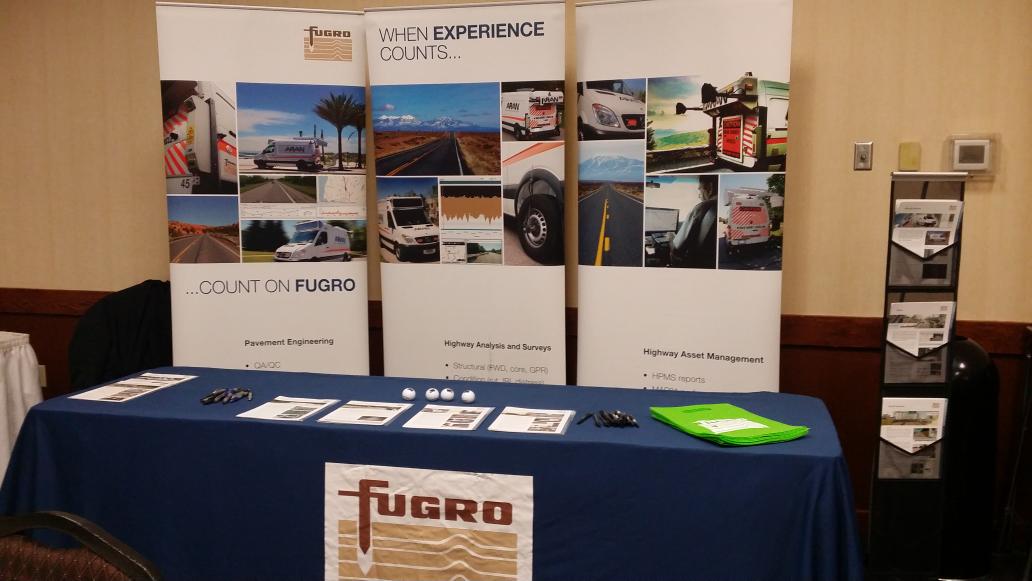 mmmrobson's tweet image. #RMWPPP #FUGROROADWARE set up and ready to discuss #pavementmanagers and #assetmanagement concepts