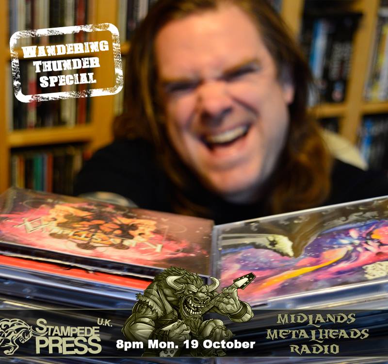StampedePressUK's tweet photo. #TMinus 30 mins to go before we #Takeover @Mid_Metalheads #djvengence @WanderinThunder Show:https://t.co/Kj2JYwpubC https://t.co/zN6qNNon0H