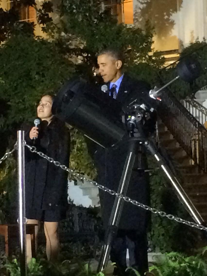 Tix4Kids's tweet image. Inspiring kids through astronomy @whitehouse