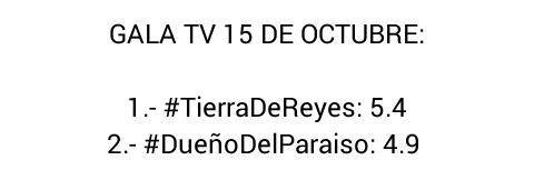 Dianitha_Azu1's tweet photo. #TierraDeReyesMx la telenovela Líder indiscutible de #GalaTV
@ScarletGruber @Kimy2Ramos @analorenasm @Rossnegrin https://t.co/vzEiP6RUYY