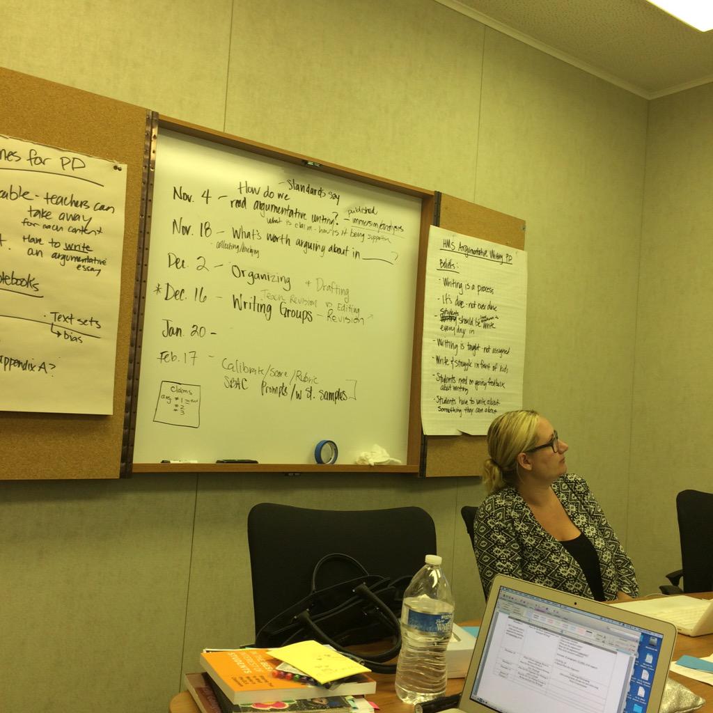 mlutherliteracy's tweet image. Planning powerful PD with these two #NLMUSD ELA teachers! #argumentwriting
