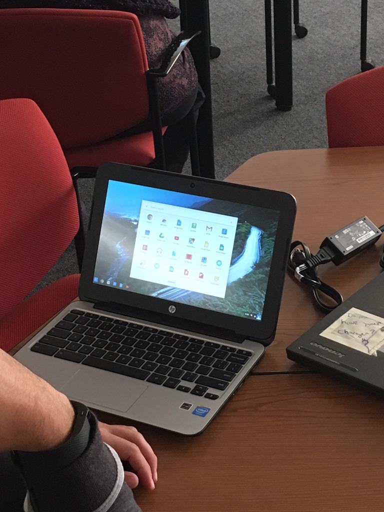 HiltonCadetTech's tweet image. @HiltonCSD @GoogleForEdu Chromebook pilot starts today! Excited to see them in action. #edtech #cadettech