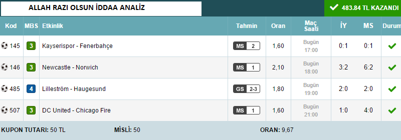 iddaaanalicy's tweet photo. #iddaa #pazar #tutan #kupon #kazanan #ödül #bedava #para #kazan https://t.co/ZCLUntPOby https://t.co/y0dybJclfL