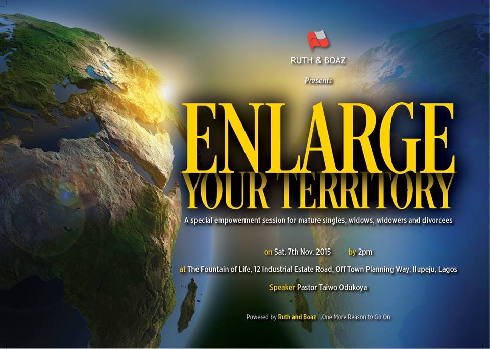 RnBMinistry's tweet photo. It promises to be EXCITING.....#RuthandBoazConference #7thNovember #SaveTheDate #EnlargeYourTerritory https://t.co/lPX6KqPICk