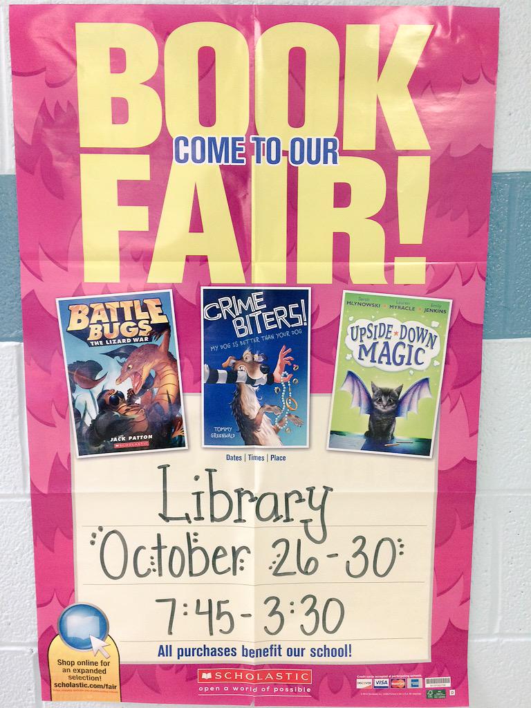 GlennEOSLibrary's tweet image. Monster Book Fair - October 26-30